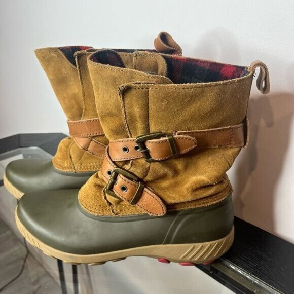 Cougar Originals Women’s Size 10 Maple Sugar Winter Boots Oak Suede Shearling - Picture 5 of 11